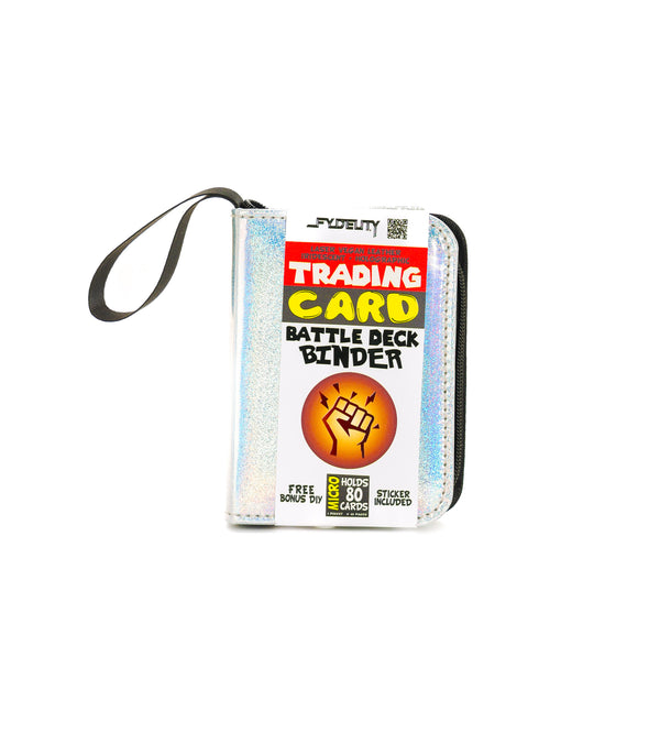 Trading Card Binder | Battle (80pcs) | Laser Silver