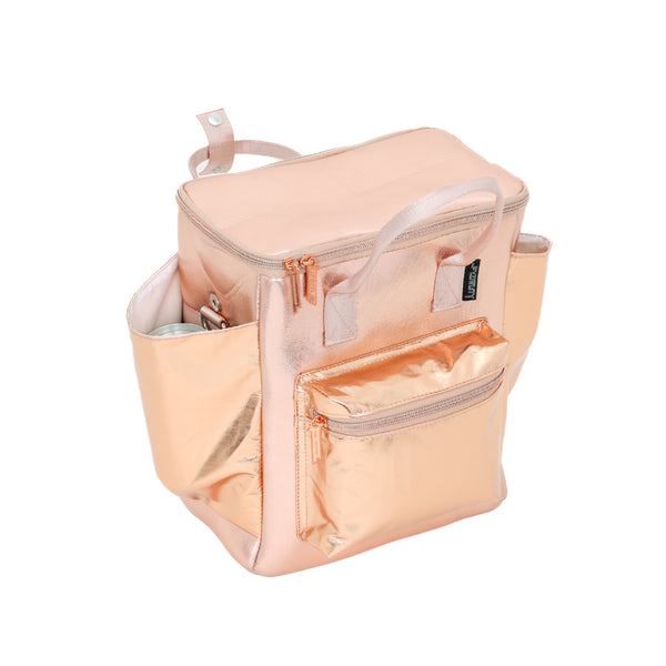 Cooler / Lunch Bag | 12-Pack Standard Can |  Rose Gold