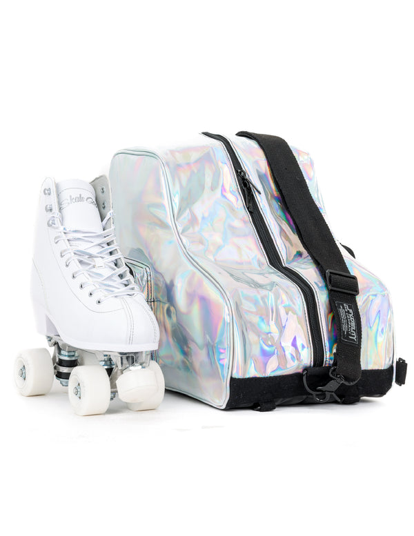 Roller Skate Backpack | Freewheelin' | Laser Silver
