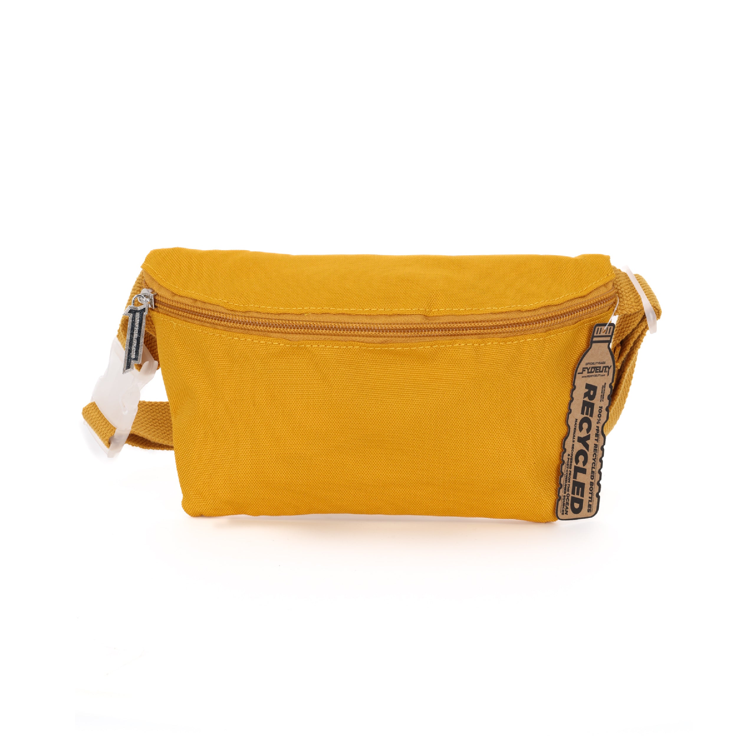 Fanny Pack Slim Recycled RPET Mustard – Fydelity - Main Image