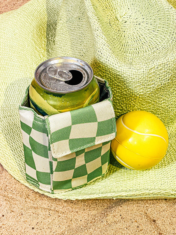 Külwap Can Cooler Wrap Wallet  | Recycled rPET | Groovy Green