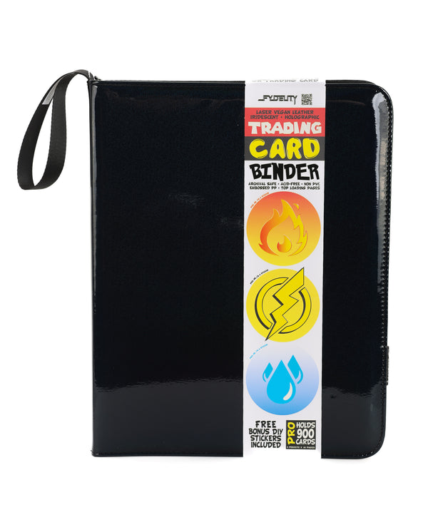 Trading Card Binder |9 Pocket| Laser Black
