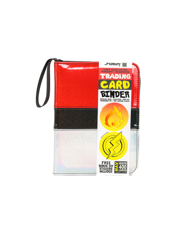 Trading Card Binder |4 Pocket| Belt Ball Laser