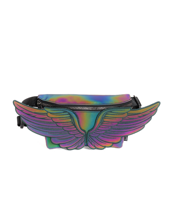 Fanny Pack | Slim | WINGS Reflective Rainbow