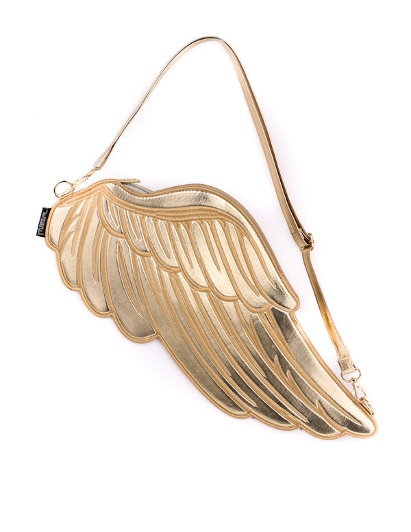 Quiver Backpack / Clutch Bag |WINGS Gold