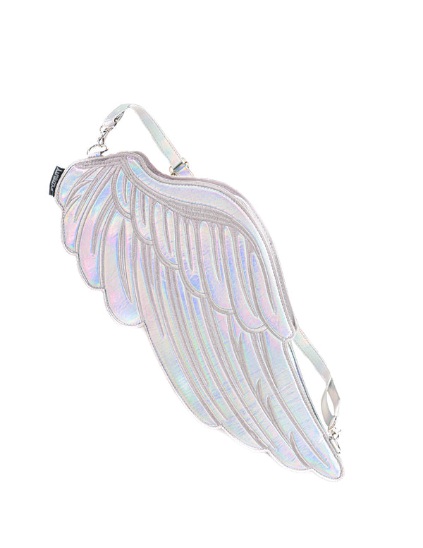 Quiver Backpack / Clutch Bag |ANGELWINGS Silver