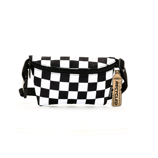 Fanny Pack | Ultra Slim | Recycled RPET | XL Checker