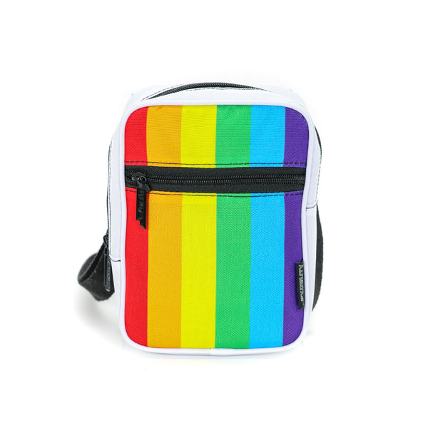 Brick Bag |Crossbody Sidekick Sling |PRIDE Rainbow Stripe