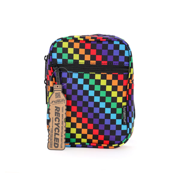 Sidekick Sling Bag | Recycled RPET | INDY Rainbow Black