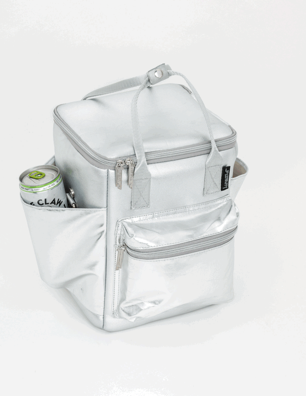 Cooler / Lunch Bag | 12-Pack Standard Can | Sliver