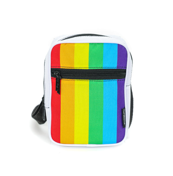 Brick Bag |Festival Crossbody Sidekick Sling |PRIDE Rainbow Stripe