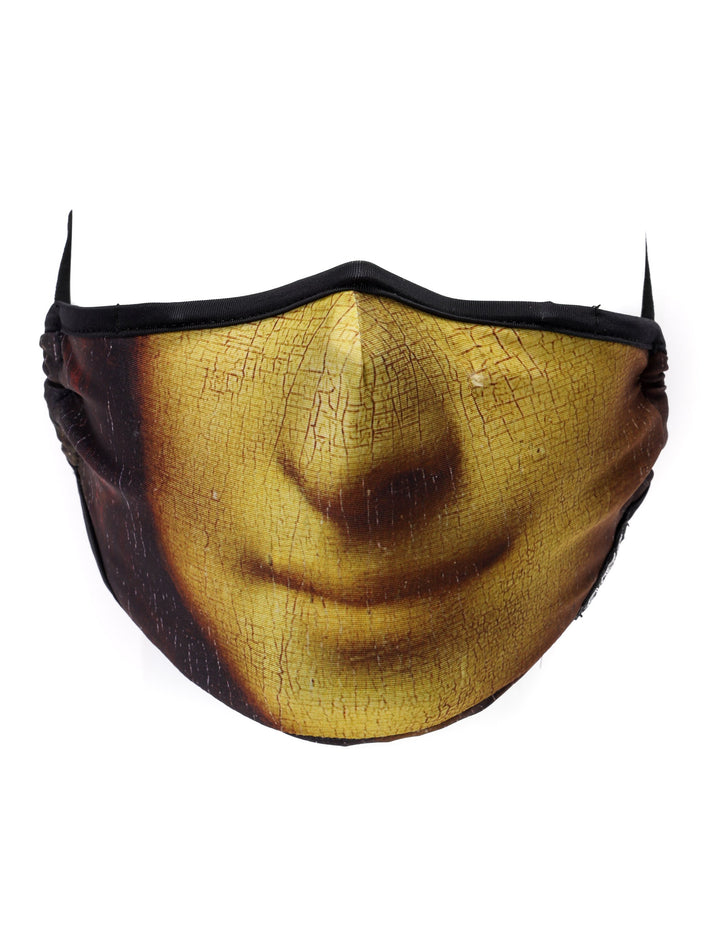 18114: Face Mask |Breathable Adjustable Premium Fabric Cover |MONA LISA SMIKE