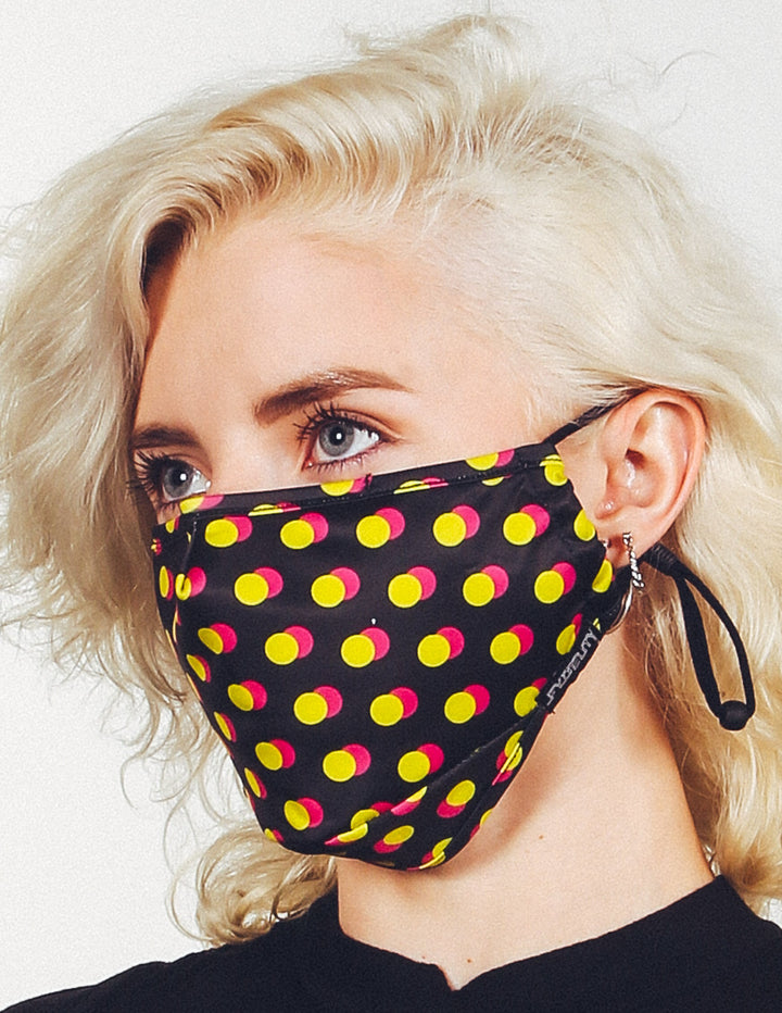 18188: Face Mask |Breathable Adjustable Premium Fabric Cover |Out of Focus