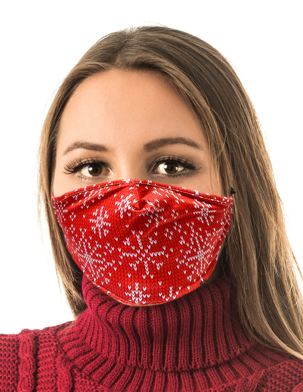 Premium Fabric Face Covering Mask |Silent Night HOLO.DAZE