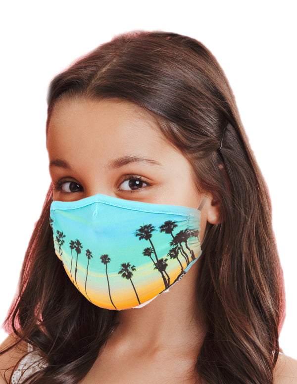 Face Mask (KIDS |CHILD) |Breathable Adjustable Premium Fabric Cover |90210