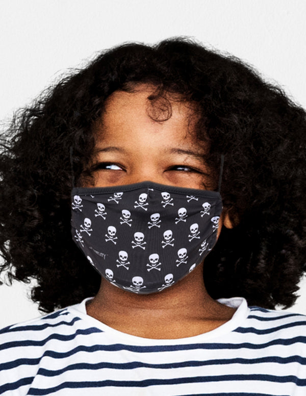 Face Mask (KIDS |CHILD) |Breathable Adjustable Premium Fabric Cover |DANGER DANGER