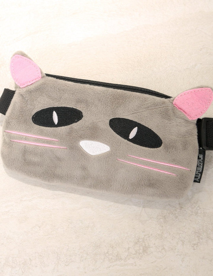30088: Fanny Pack |Ultra-Slim Skinny Low-Profile Belt Bum Bag |ANIME-L Plush Marceau Mouse Cat