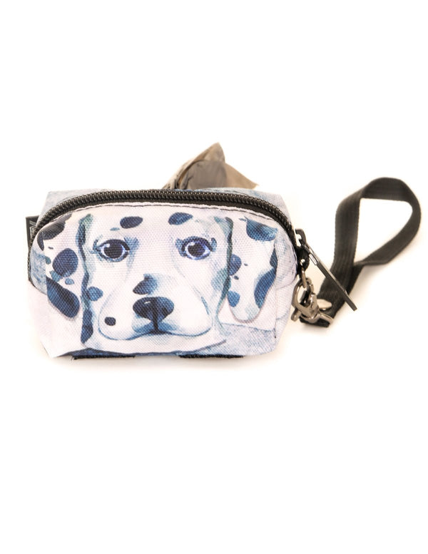 30342: poopyCUTE: Doggy Waste Bag Holder for Fashionable Owner & Dog |DOGGIE Dalmatian