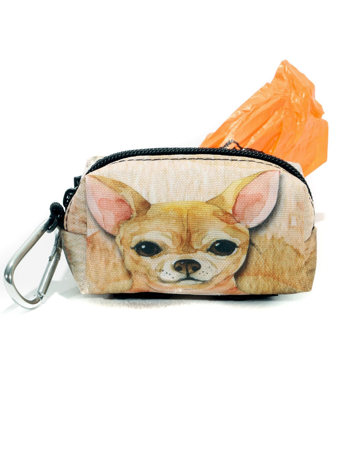 30354: poopyCUTE: Doggy Waste Bag Holder for Fashionable Owner & Dog |DOGGIE Chihuahua