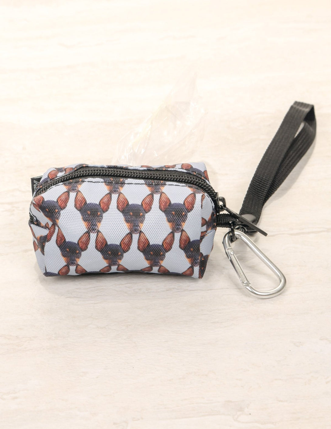 30409: FYDELITY: poopyCUTE Fashionable Dog Waste Bag Holder |  POOCHIFER Mini Pin LV