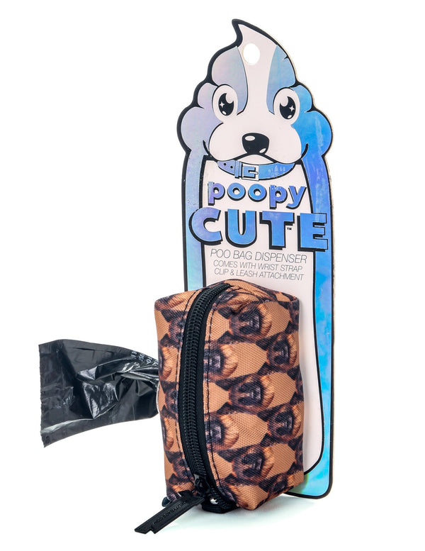 30408: poopyCUTE: Doggy Waste Bag Holder for Fashionable Owner & Dog |POOCHIFER German Shepard LV