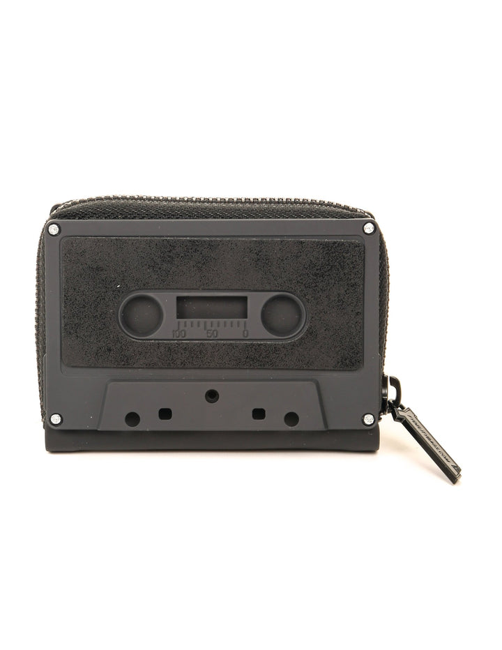 70289: Retro Cassette Tape Wallet |**PRESTICKERED Black Matte DUSTER BLACK