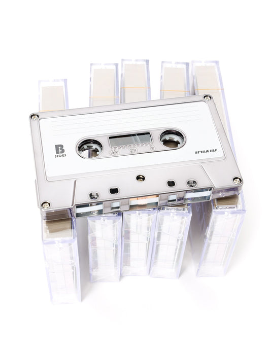 70304-5PK: Audio Cassette Tapes |Blank for Recording C-60 Minute |5pcs Brick |Silver CHROME