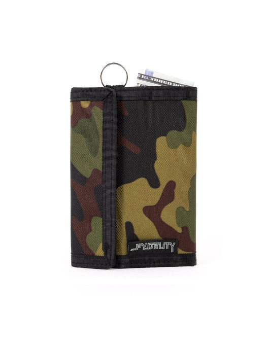 80713: 80's Wallet |Bi-Fold w/ RFID Wireless Data Theft Protection |ARMY CAMO