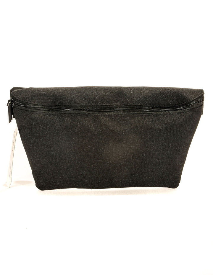 81401: XL Fanny Pack |Oversize Ultra-Slim Low Profile Belt Bum Bag |DAILY Black