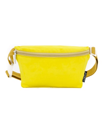 83736: Fanny Pack |Ultra-Slim| Faux Sueden Acid