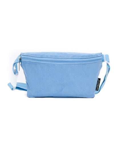 83741: Fanny Pack |Ultra-Slim| Faux Suede  Cornflower