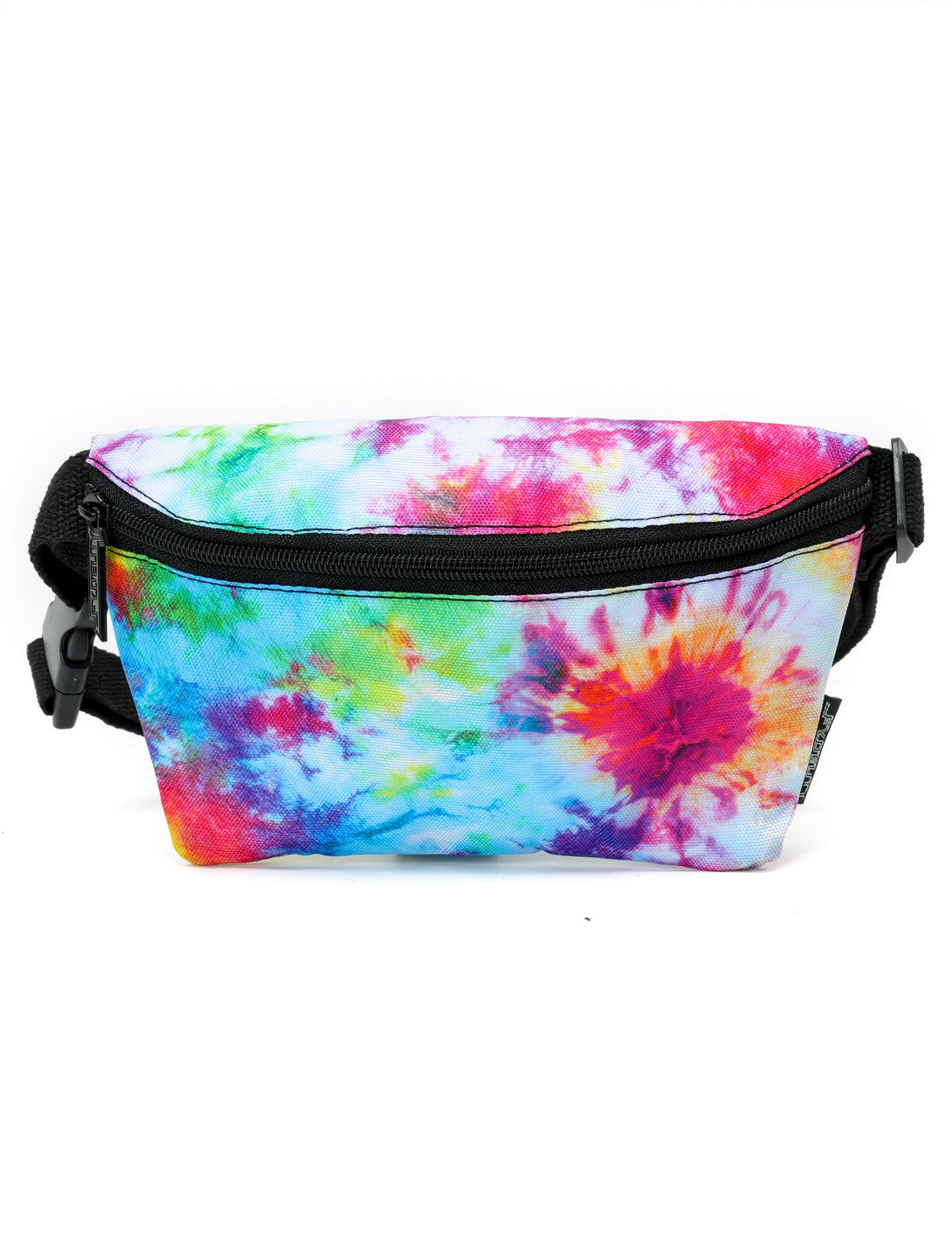 82844: Fanny Pack |Ultra-Slim Skinny Low-Profile Belt Bum Bag |Tie-Dye Splash