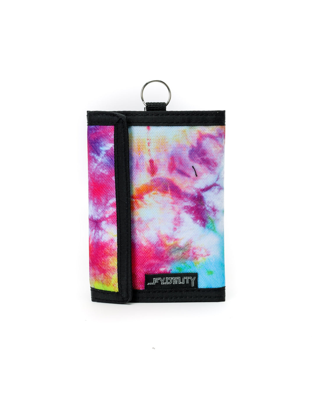 80744: 80's Wallet |Bi-Fold w/ RFID Wireless Data Theft Protection |Tie-Dye Splash
