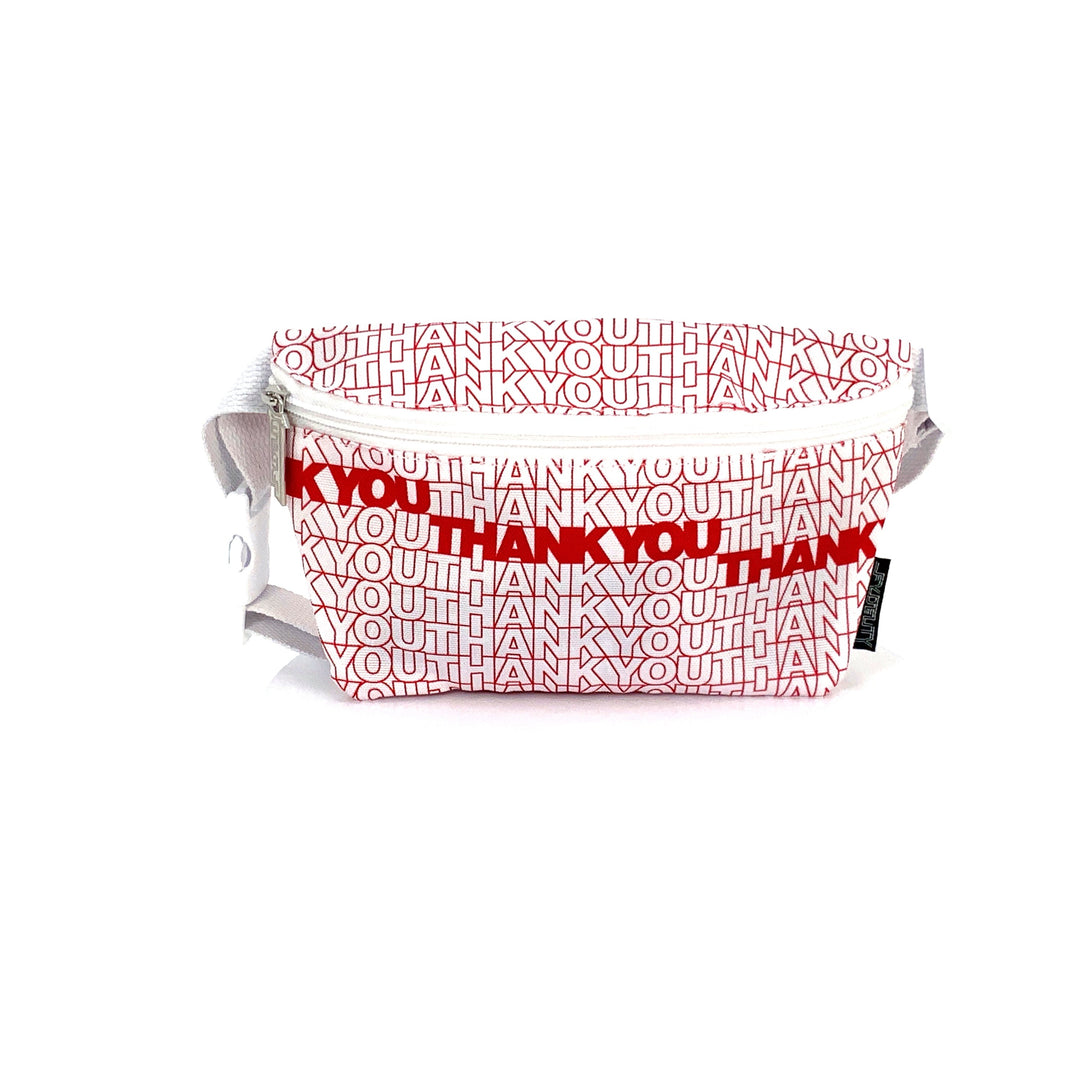 82886: Fanny Pack |Ultra-Slim Skinny Low-Profile Belt Bum Bag |THANK YOU