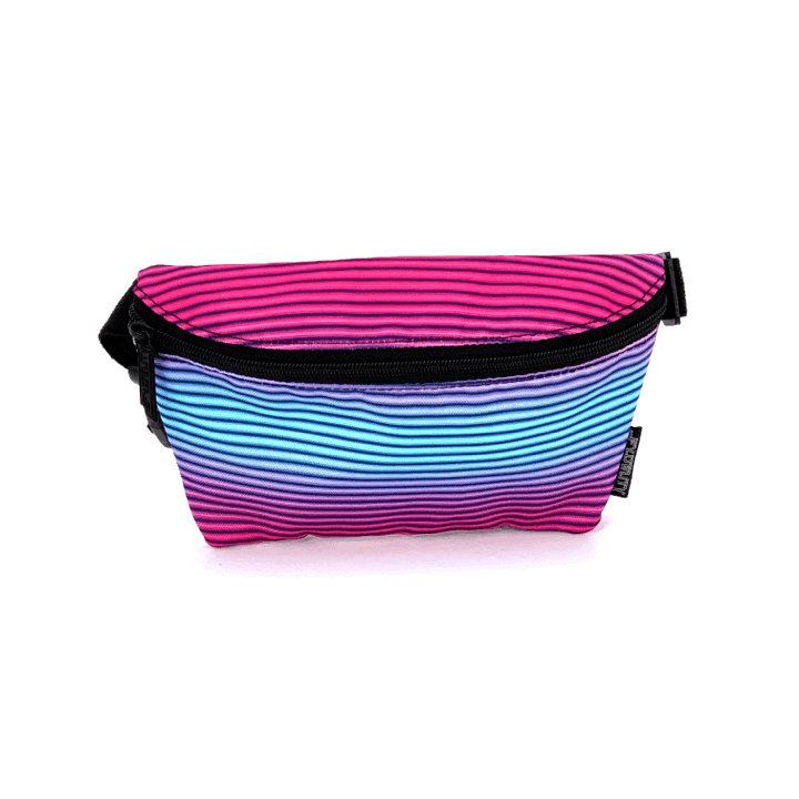 82898: Fanny Pack |Ultra-Slim Skinny Low-Profile Belt Bum Bag |80's HYPER
