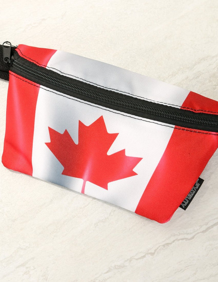 83046: Fanny Pack |Ultra-Slim Skinny Low-Profile Belt Bum Bag |FLAG Canada