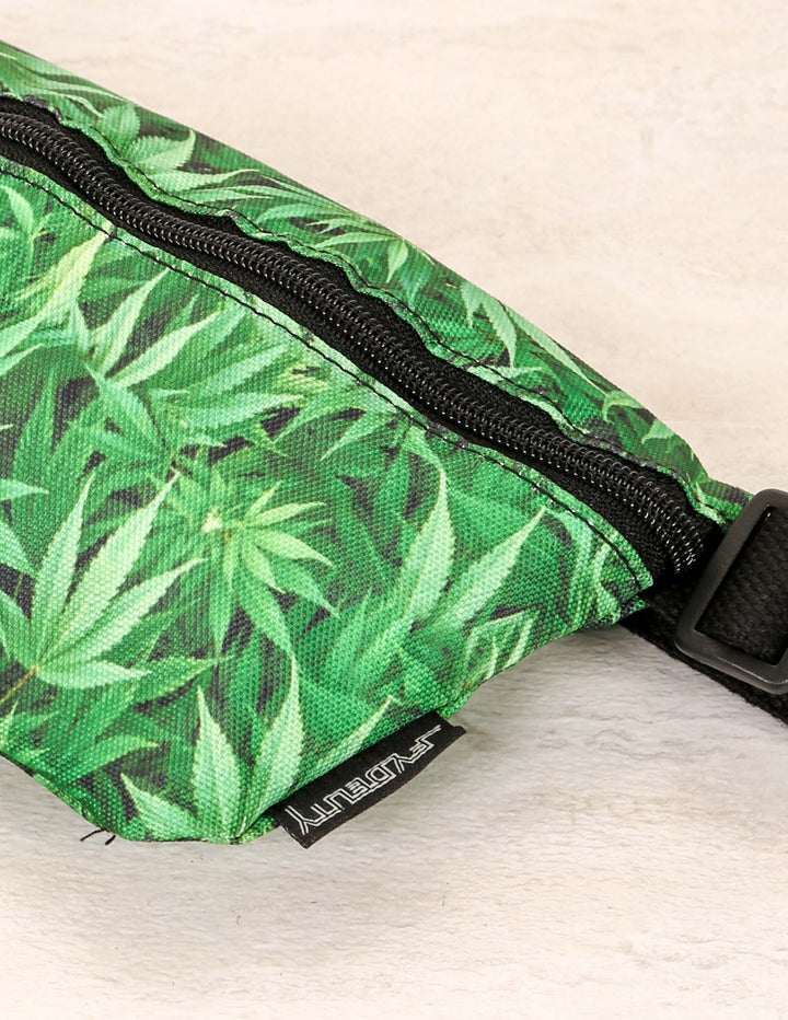 83121: Fanny Pack |Ultra-Slim Skinny Low-Profile Belt Bum Bag |Weed