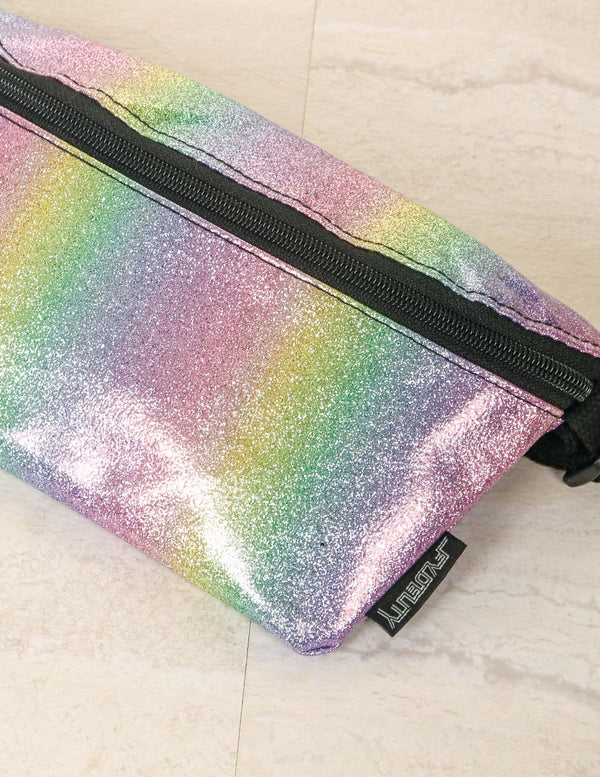 Fanny Pack |Ultra-Slim |DAZZLER Rainbow Glitter