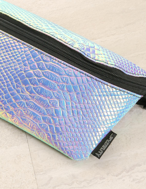 83249: Fanny Pack |Ultra-Slim Skinny Low-Profile Belt Bum Bag |MYSTICAL Mermaid Tail