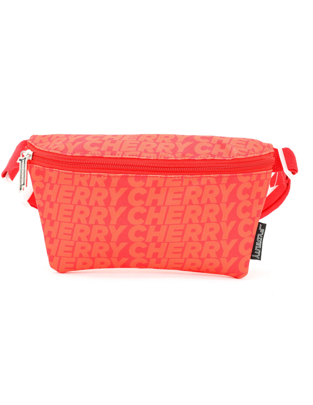 83363: Fanny Pack |Ultra-Slim Skinny Low-Profile Belt Bum Bag |"Bite" Cherry Red