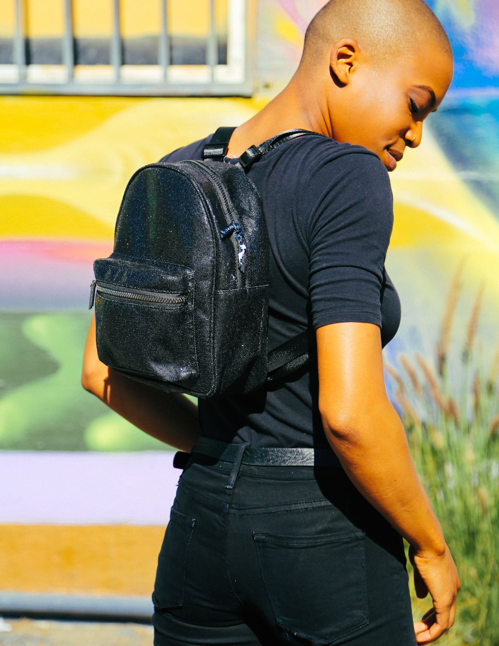 ★ otz★ Malibu Glossy Backpack Mini Black FLOTFA1B02 ☆ otz☆ Malibu Glossy Backpack Mini Black FLOTFA1B02 Mini