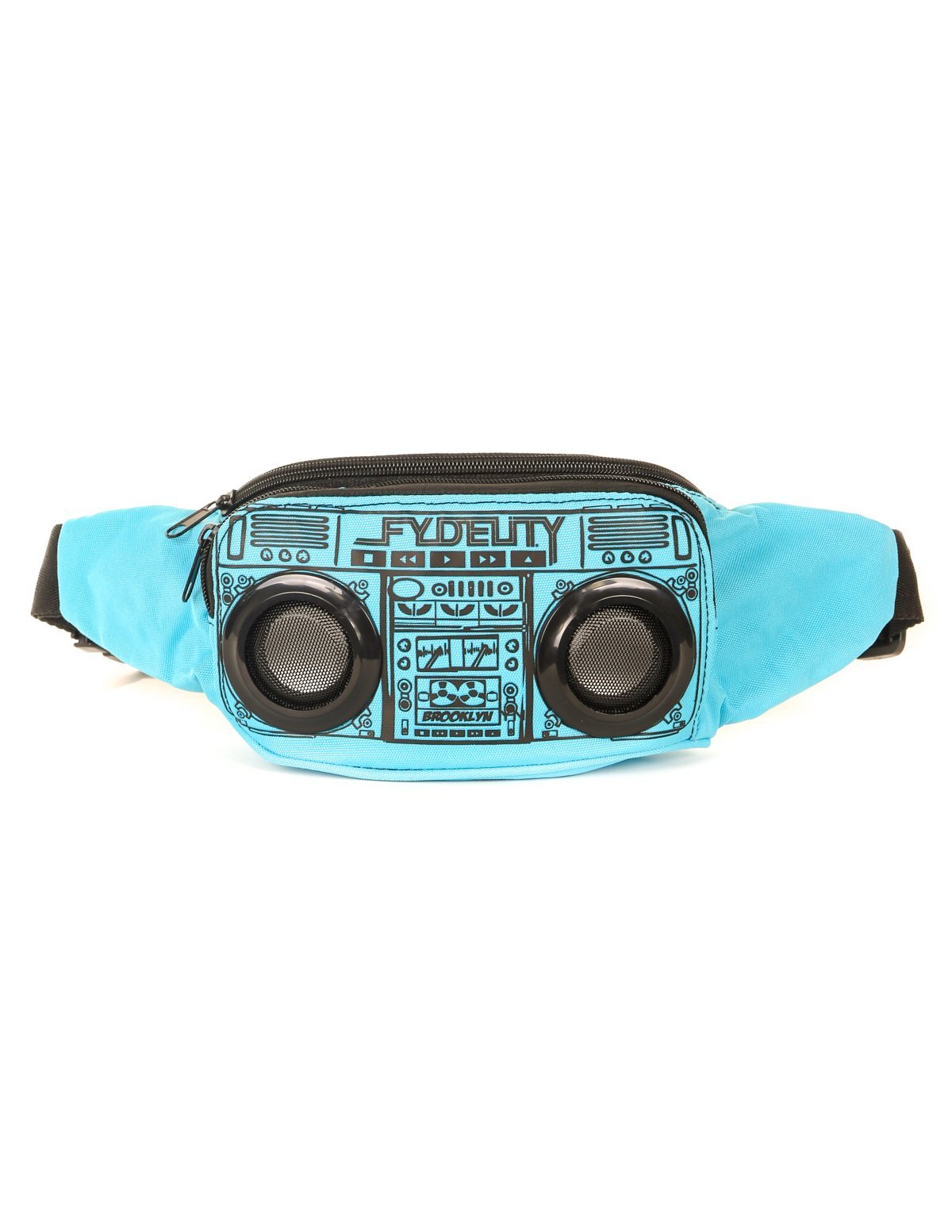 FI HI Fanny Pack Bluetooth Speakers LT Blue Fydelity