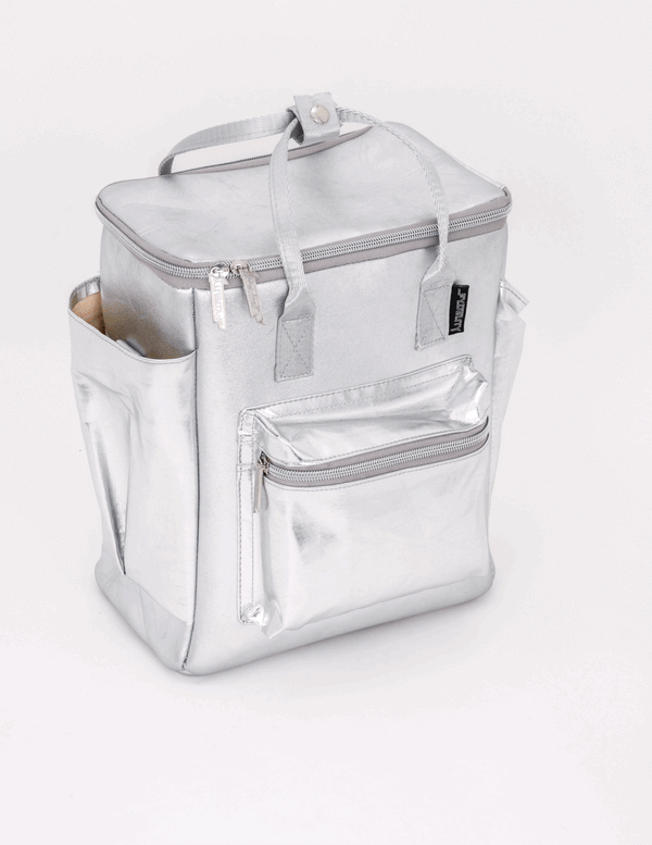 Cooler / Lunch Bag | 12-Pack Claw Can | Silver