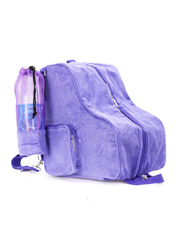 Roller Skate Backpack | Freewheelin' | Corduroy Purple