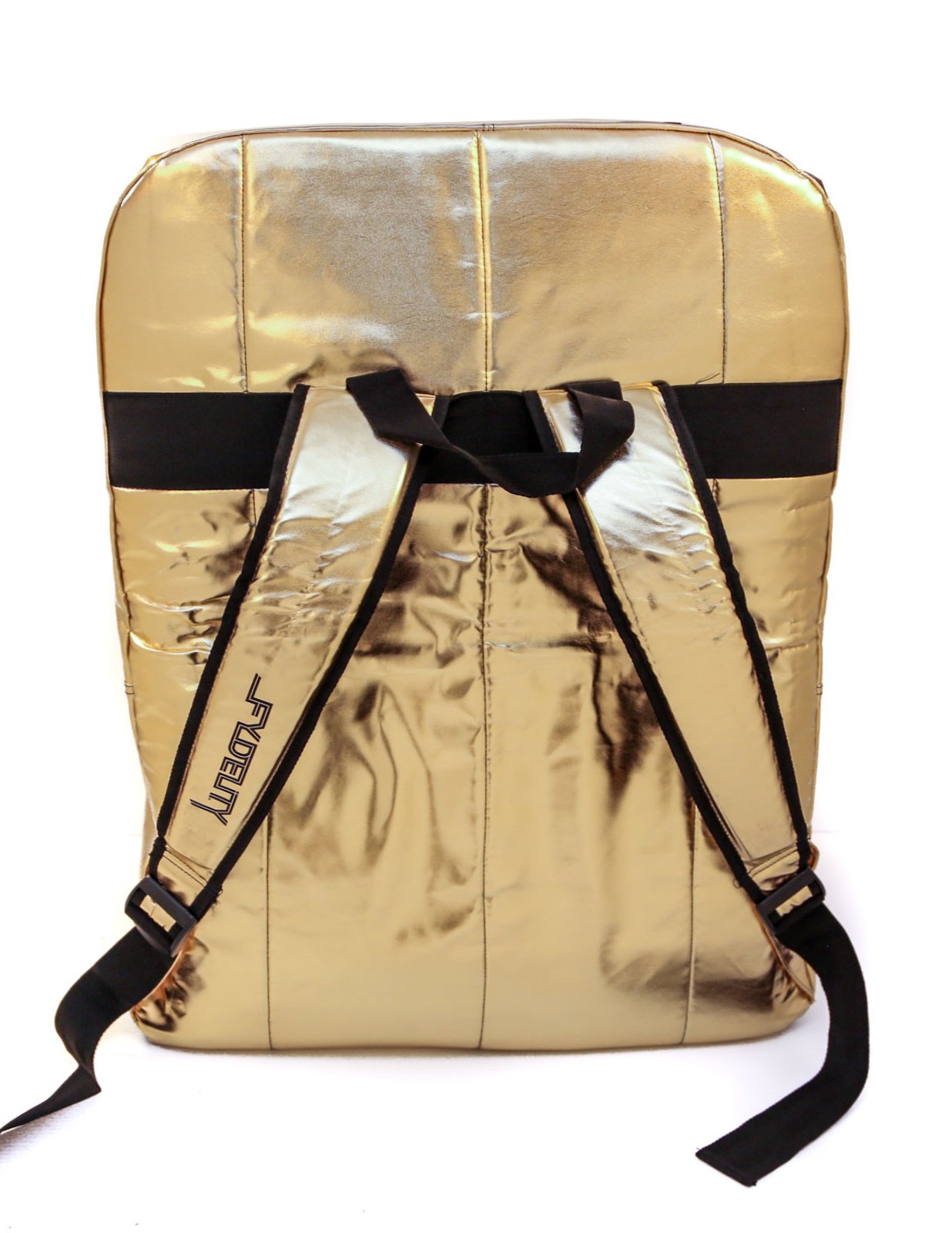 Backpack Big A Gold Metallic
