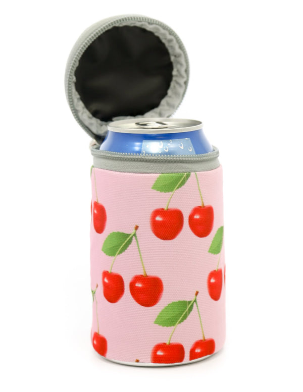 88004: Sidekick Koolzie |Insulated Single Can Drink Cooler Cozy |Cherries